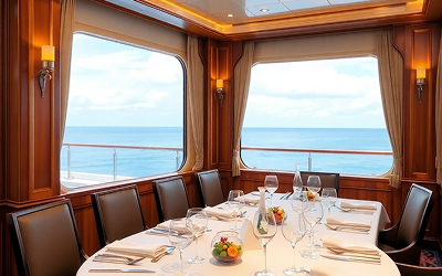 Culinary Excellence at Sea: Michelin Dining